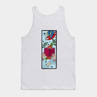 Traditional tattoo bookmark Tank Top